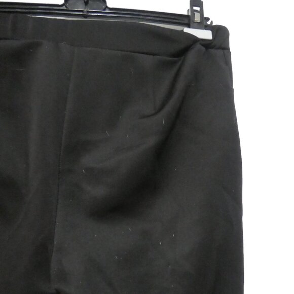 STUDIO POINT | 16.5 inch waist measured | Black Joggers | Faux Front Pockets - Picture 12 of 16